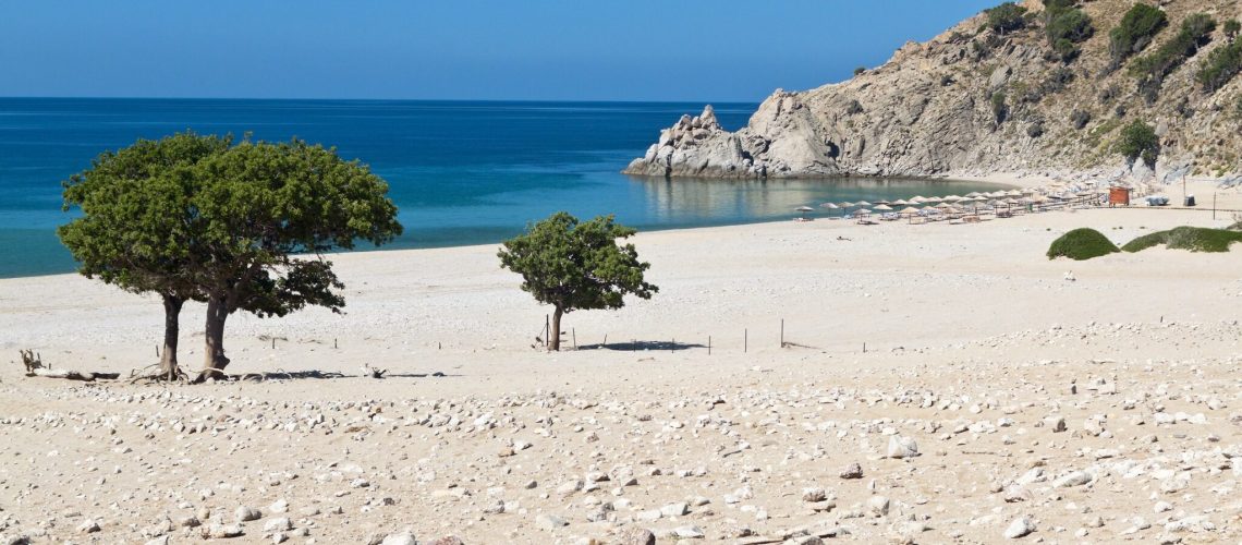 'pahia,Ammos',Beach,At,Samothraki,Island,In,Greece